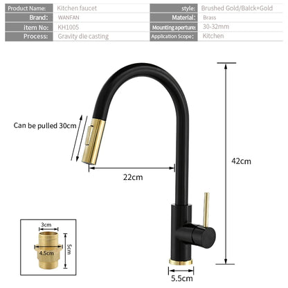 Sensor Kitchen Faucets Smart Touch Inductive Sensitive Mixer Tap