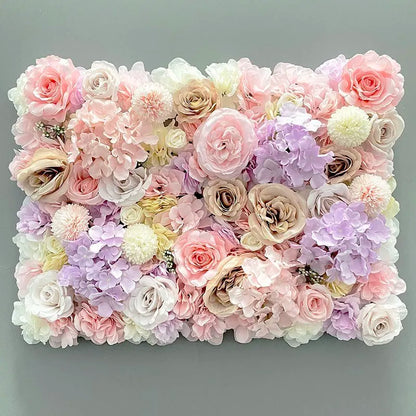 Rose Flower Wall For Weddings ,Baby Shower, Parties Backdrop Decor