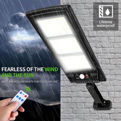 Solar Street Floodlight LED Outdoor Area Dusk To Dawn exterior