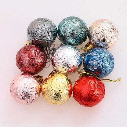 Tree Electroplated Plastic Balls for Christmas Tree