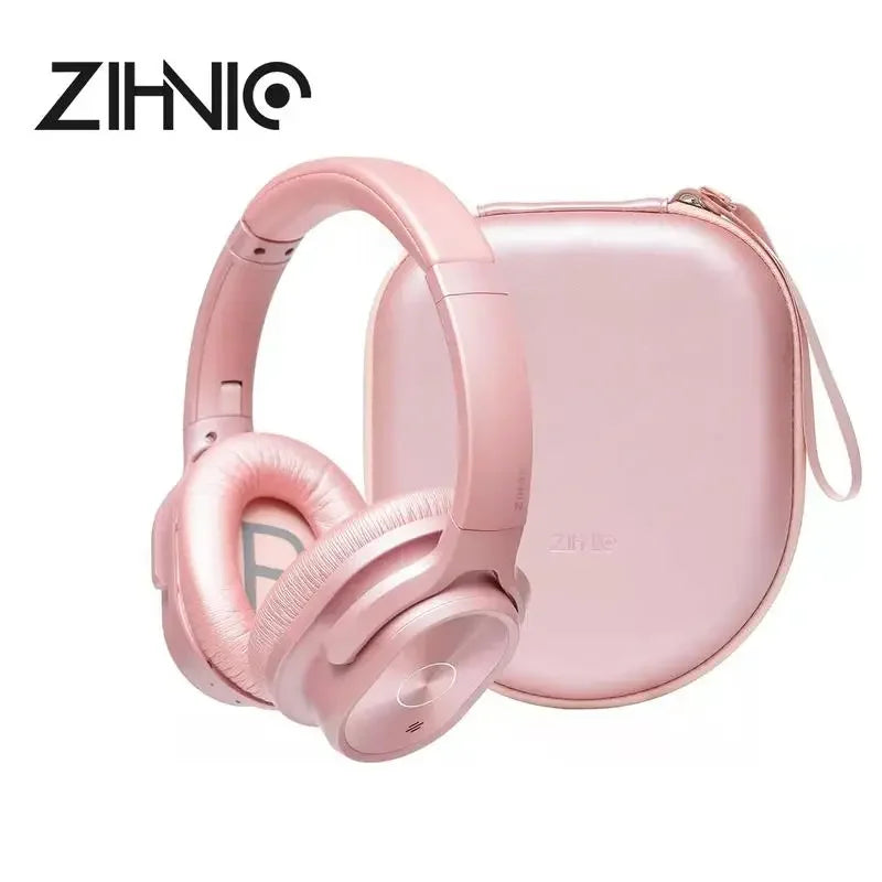 Active Noise Canceling Headphones Wireless Bluetooth Foldable