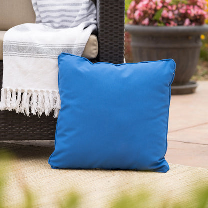 Outdoor Waterproof Throw Pillow Decorative Square