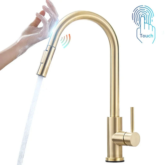 Sensor Kitchen Faucets Smart Touch Inductive Sensitive Mixer Tap