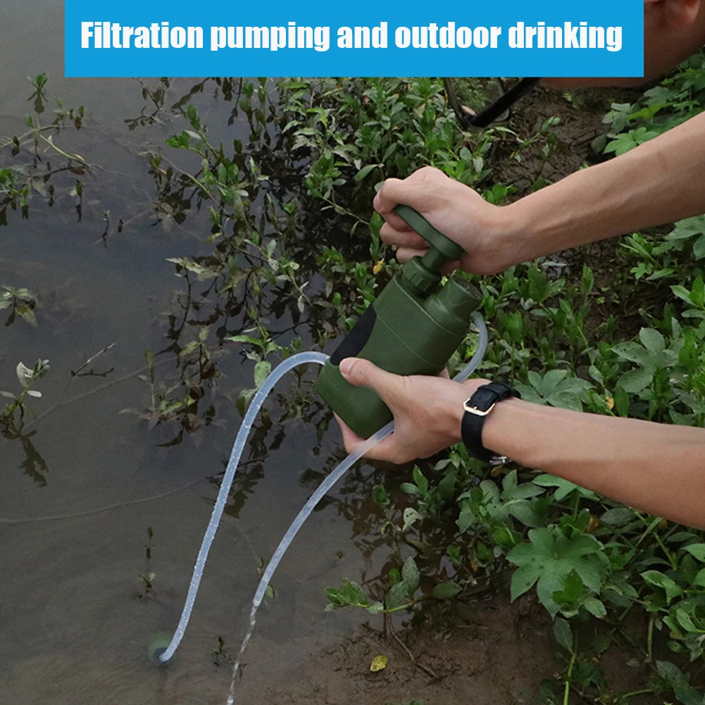 Outdoor Water Filter Filtration System Portable Purifier Emergency Survival Tool