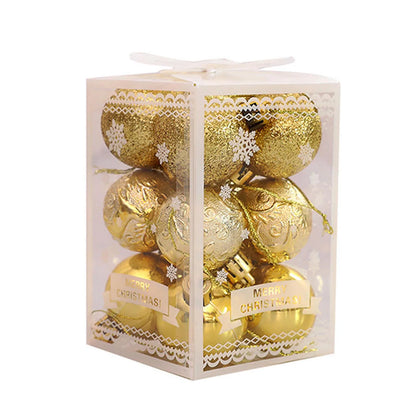 Tree Electroplated Plastic Balls for Christmas Tree