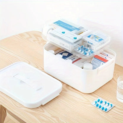 First Aid and Medicine Multi-Layer Organizer